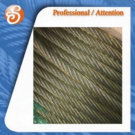 6x37 6x19S Ungalvanized Wire Rope factory