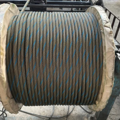 Ungalvanized Cable 6x 37 6} x19s hoisting